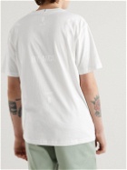 MCQ - Logo-Appliquéd Printed Cotton-Jersey T-Shirt - White