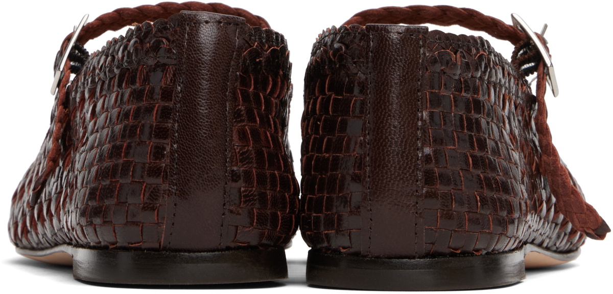 Miista Brown Yeida Ballerina Flats