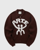 Arte Antwerp All Together Cardigan Red Mens Pullover