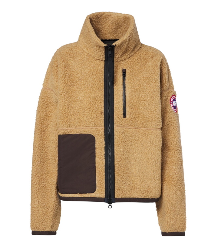 Photo: Canada Goose Simcoe wool-blend fleece jacket