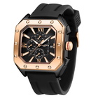 Swan & Edgar Elegance Classique Automatic Black Dial Mens Watch SE01172