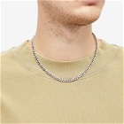 Serge DeNimes Men's Curb Chain in Sterling Silver