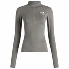 The North Face Women's x SKIMS W Refina Long Sleeve Top in Sk Gunmetal