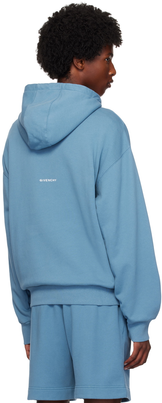 Givenchy Blue 4G Hoodie Givenchy