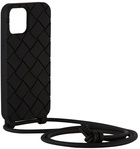 Bottega Veneta Black Intreccio iPhone 12 Pro Case