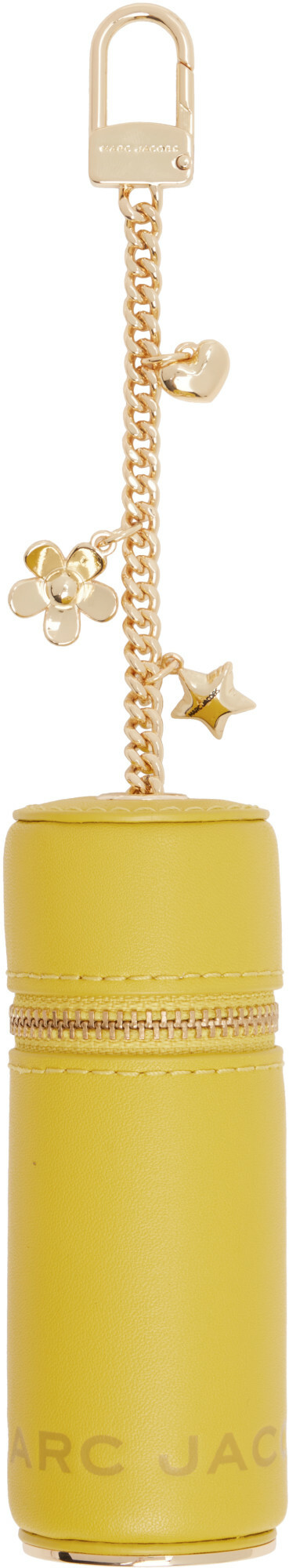 Marc Jacobs Yellow 'The Lipstick Case' Bag Charm