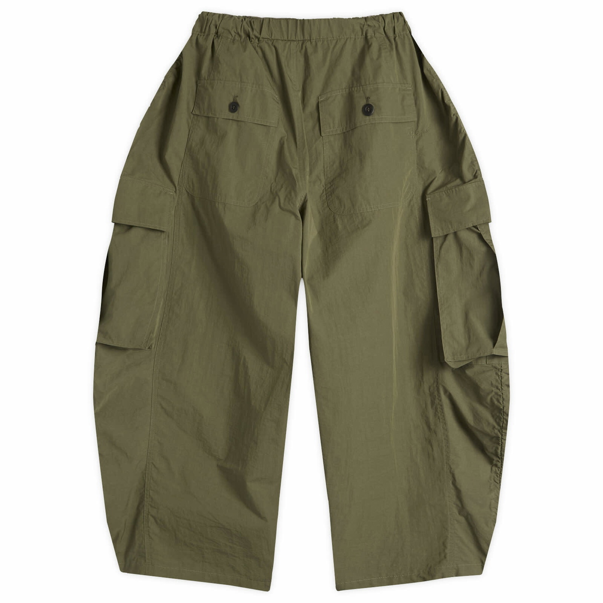 END. x Anglan Parachute Balloon Cargo Pant in Green 