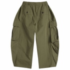 END. x Anglan Parachute Balloon Cargo Pant in Green 