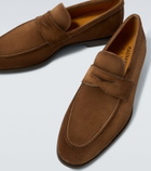 Magnanni Diezma II suede penny loafers
