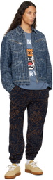 Kenzo Navy Kenzo Paris Star Tiger Sweatpants