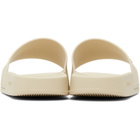 Burberry Off-White Logo Slides