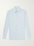 Kiton - Linen Shirt - Blue