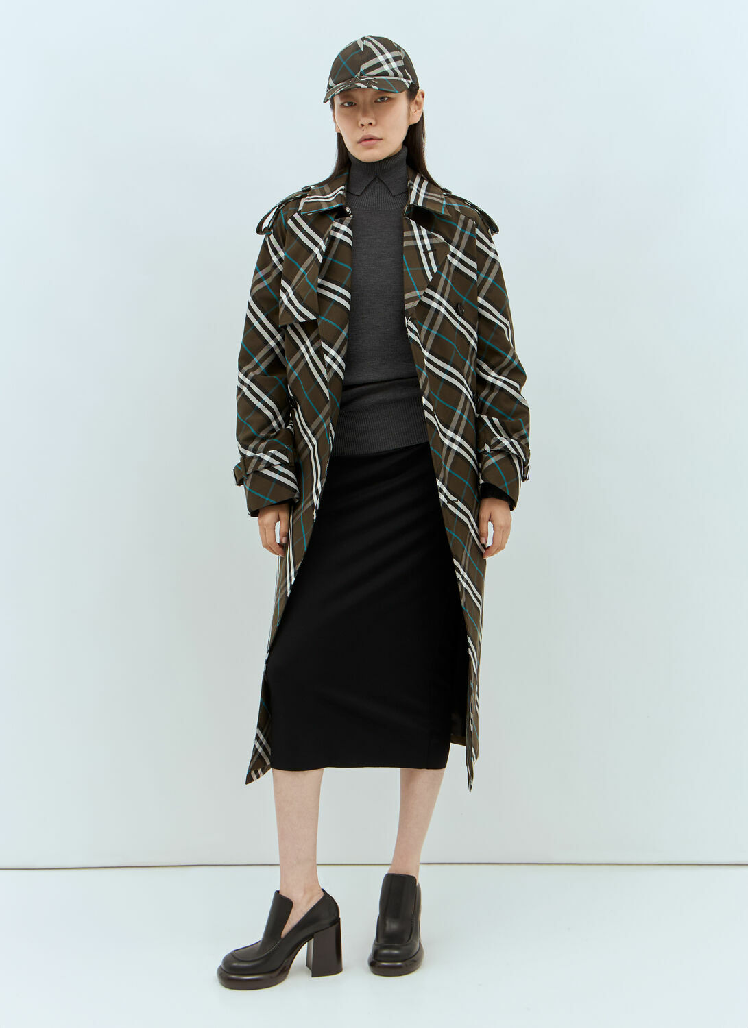 Burberry Wool High Neck Sweater