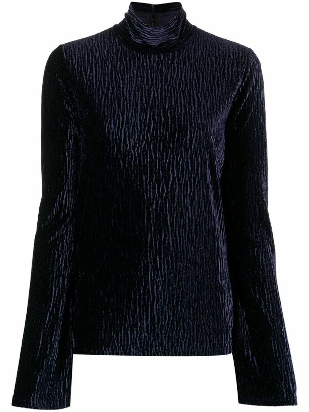Photo: FORTE FORTE - Velvet Turtleneck Sweater