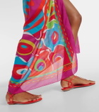 Pucci Bersaglio cotton beach cover-up