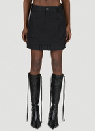 Balenciaga Deconstructed Mini Skirt