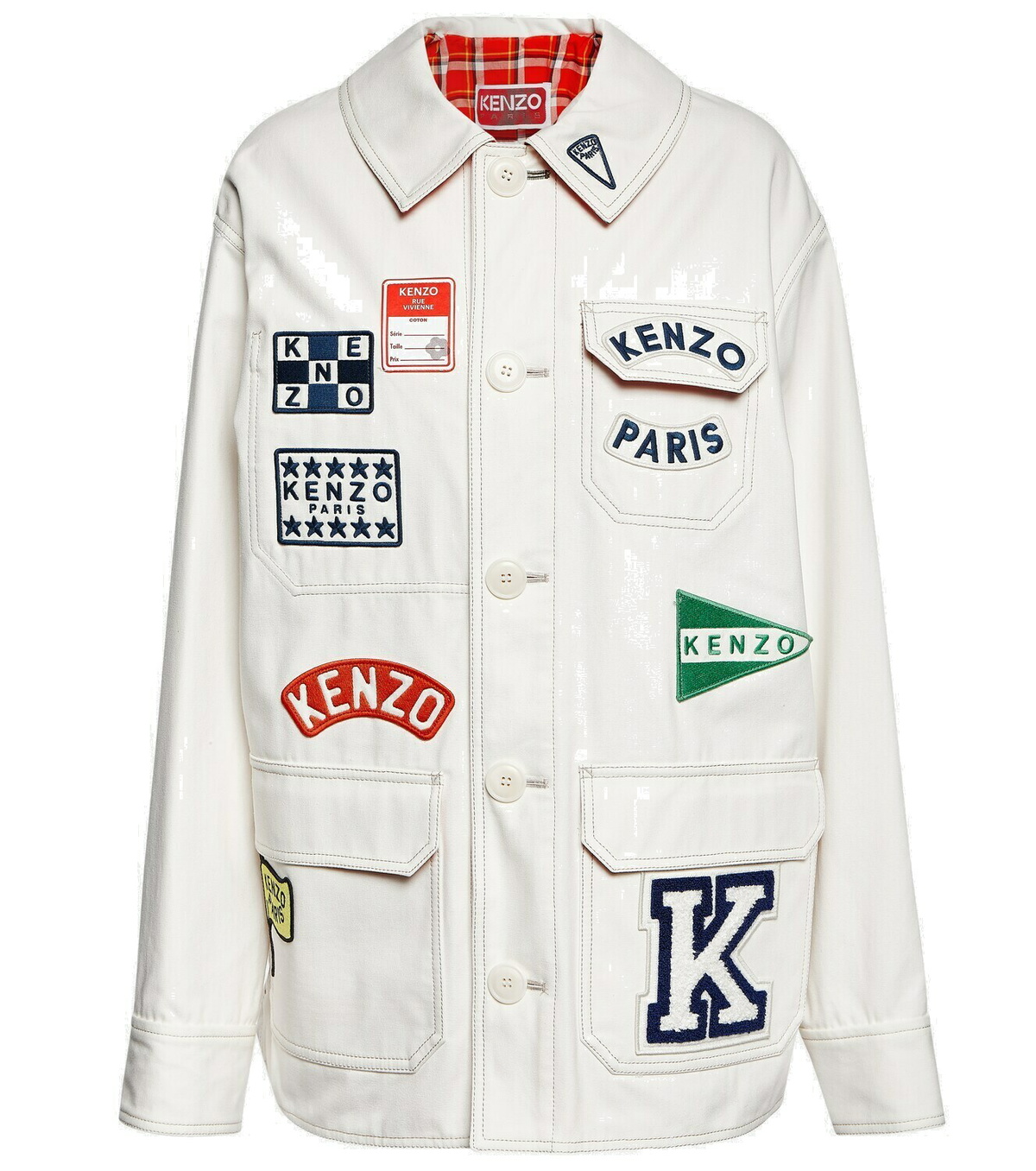 Kenzo Embroidered cotton jacket Kenzo