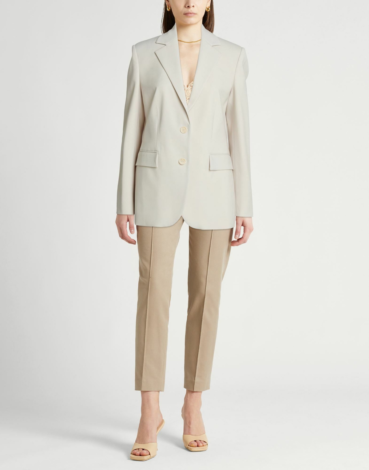 Pt Torino Womens Blazer Cream