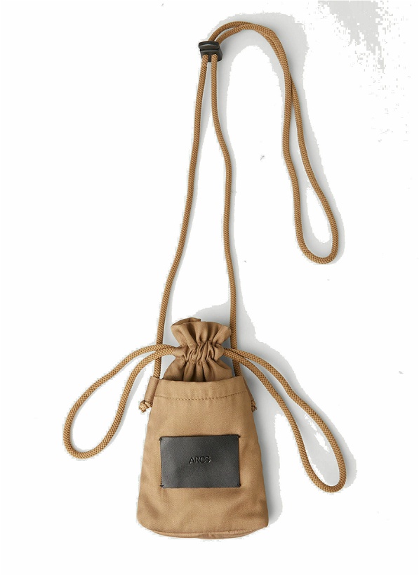 Photo: Arcs - Minute Crossbody Pouch in Brown