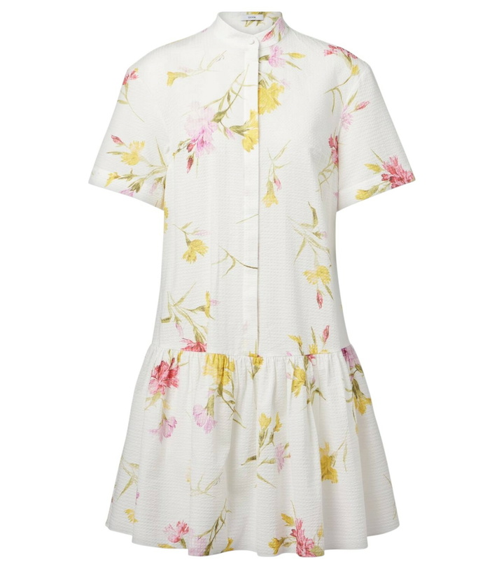Photo: Erdem Floral cotton minidress