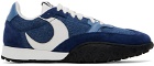 Marine Serre Blue & White MS Rise Sneakers