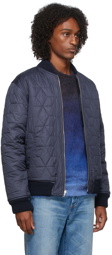 Isabel Marant Reversible Navy Check Kalpon Jacket