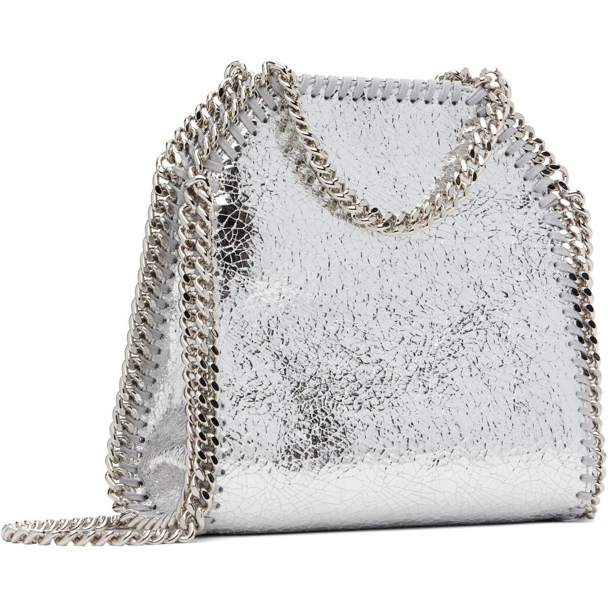 Stella McCartney Silver Falabella Tiny Bag
