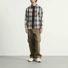 Stan Ray Men's Flannel Shirt in Navy Plaid
