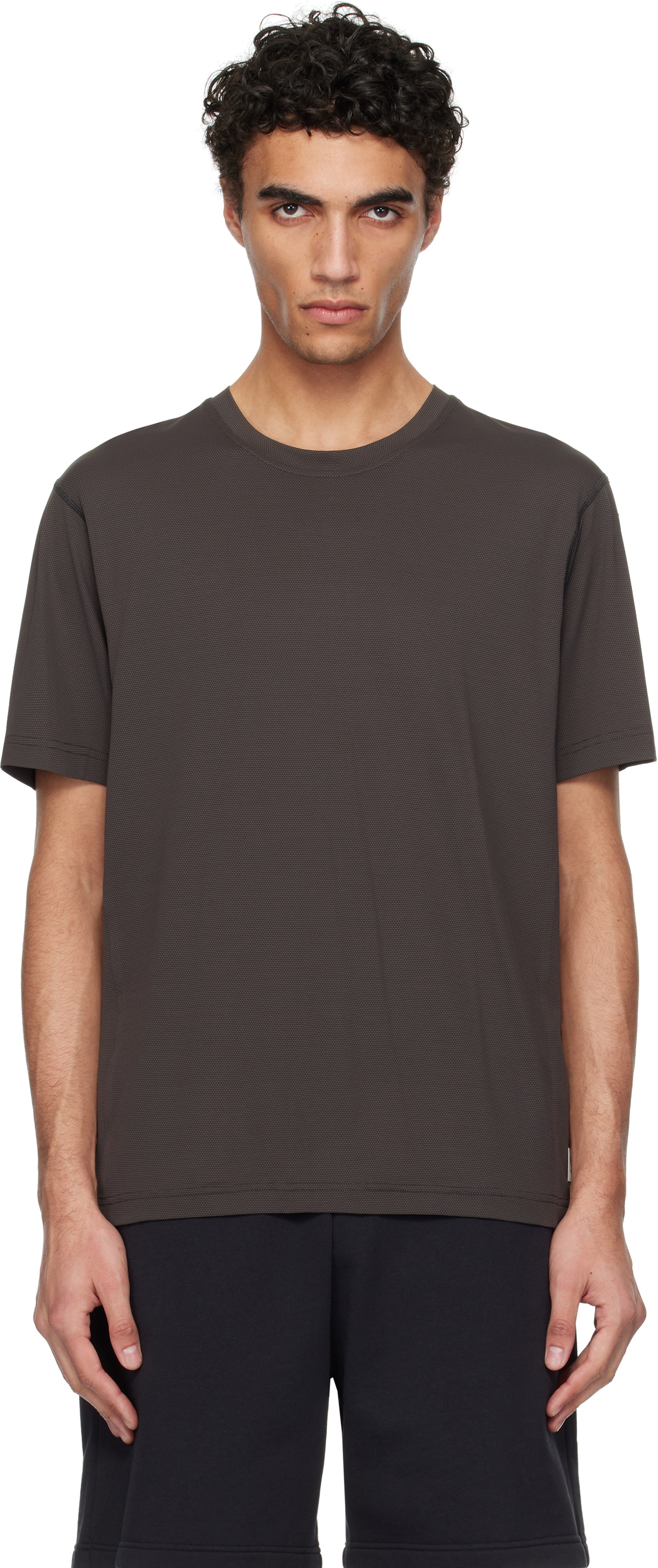 Reigning Champ Gray Lightweight Cordura Standard Training T-shirt