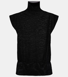 Rick Owens Virgin wool turtleneck sweater