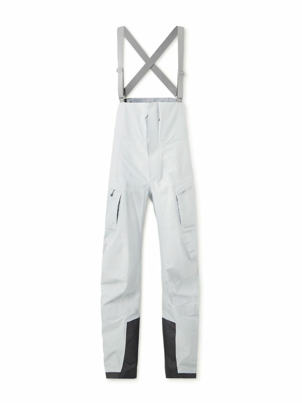 Photo: Houdini - Rollercoaster Straight-Leg Recycled Ski Salopettes - Blue