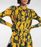 Balenciaga - Floral gloved jumpsuit