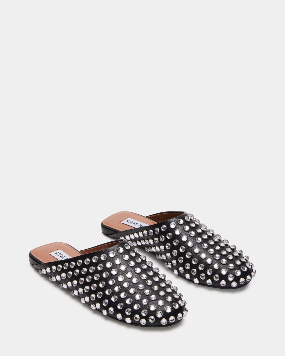Steve Madden Glimmer Flats in Black