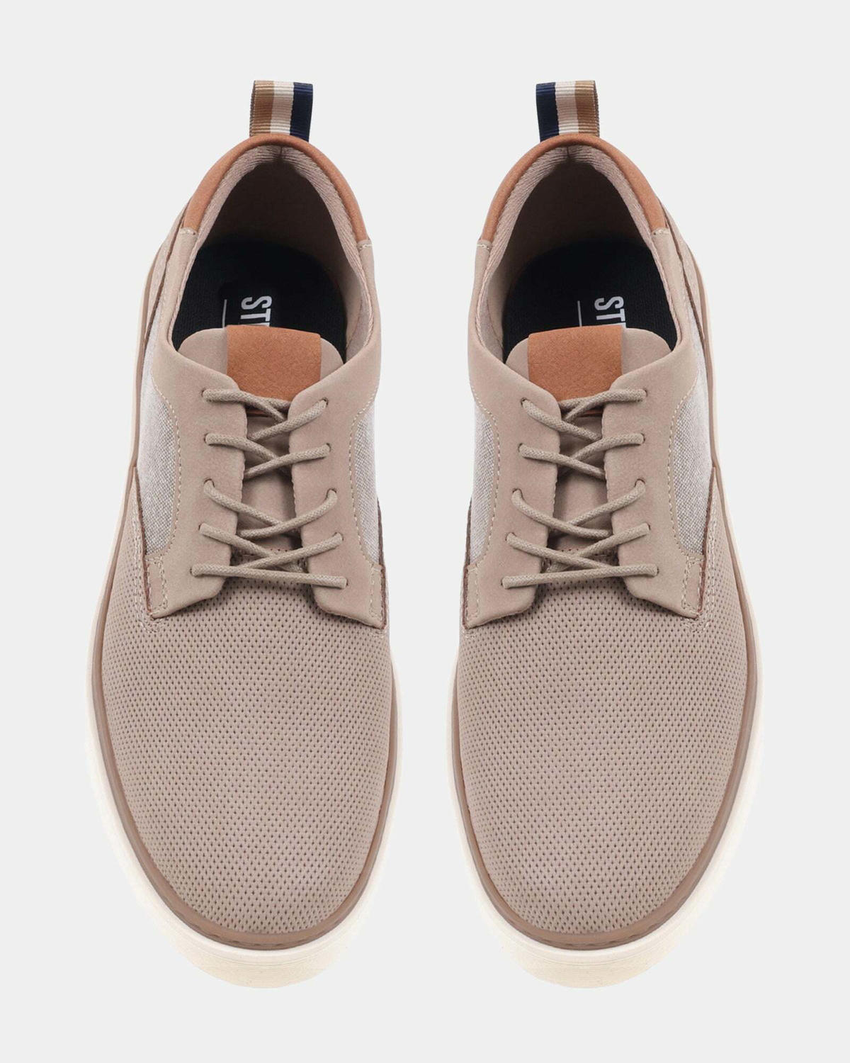Steve Madden Hastingss Casual Shoes in Taupe Nubuck