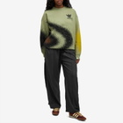 Adidas x SFTM Knitted Sweat in Tent Green
