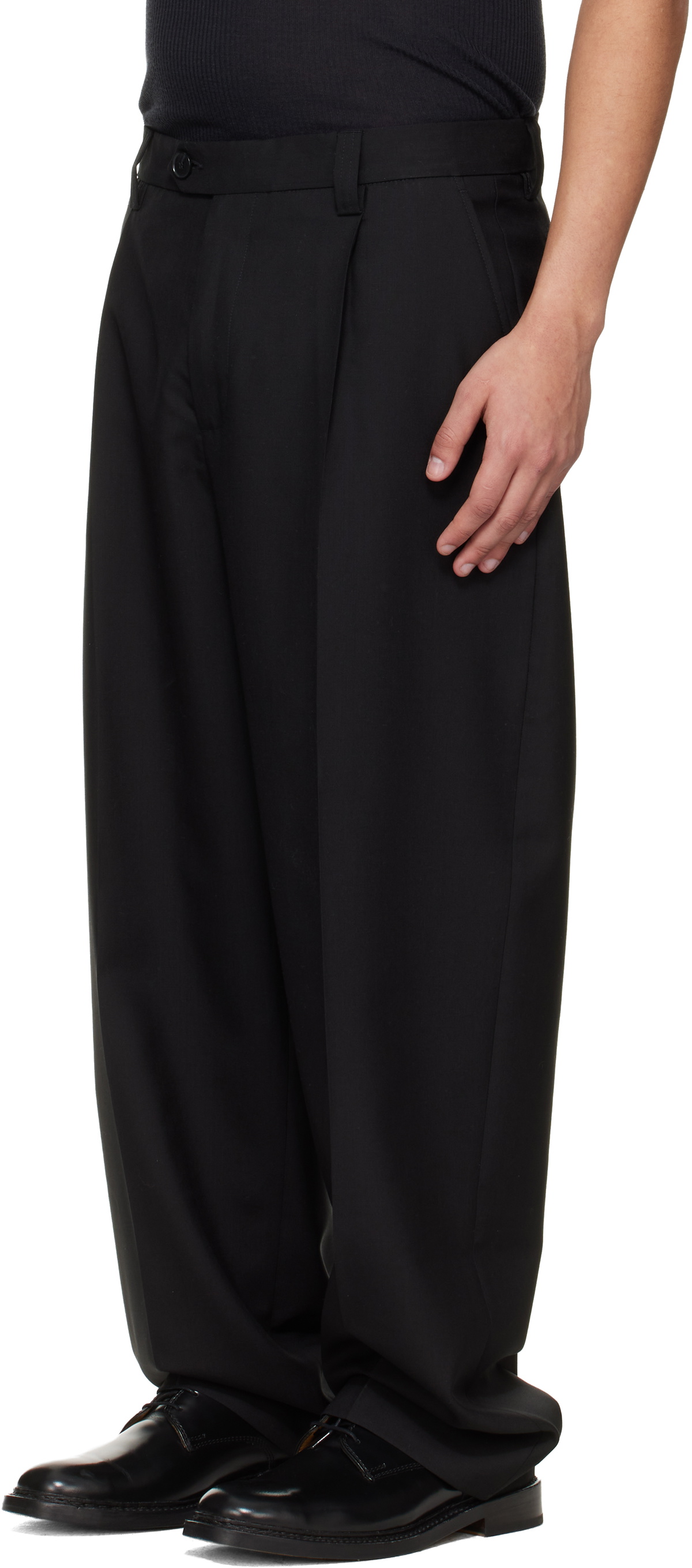 mfpen Black Service Trousers