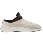 Fear Of God Essentials - Suede, Leather and Neoprene Backless Sneakers - Neutrals