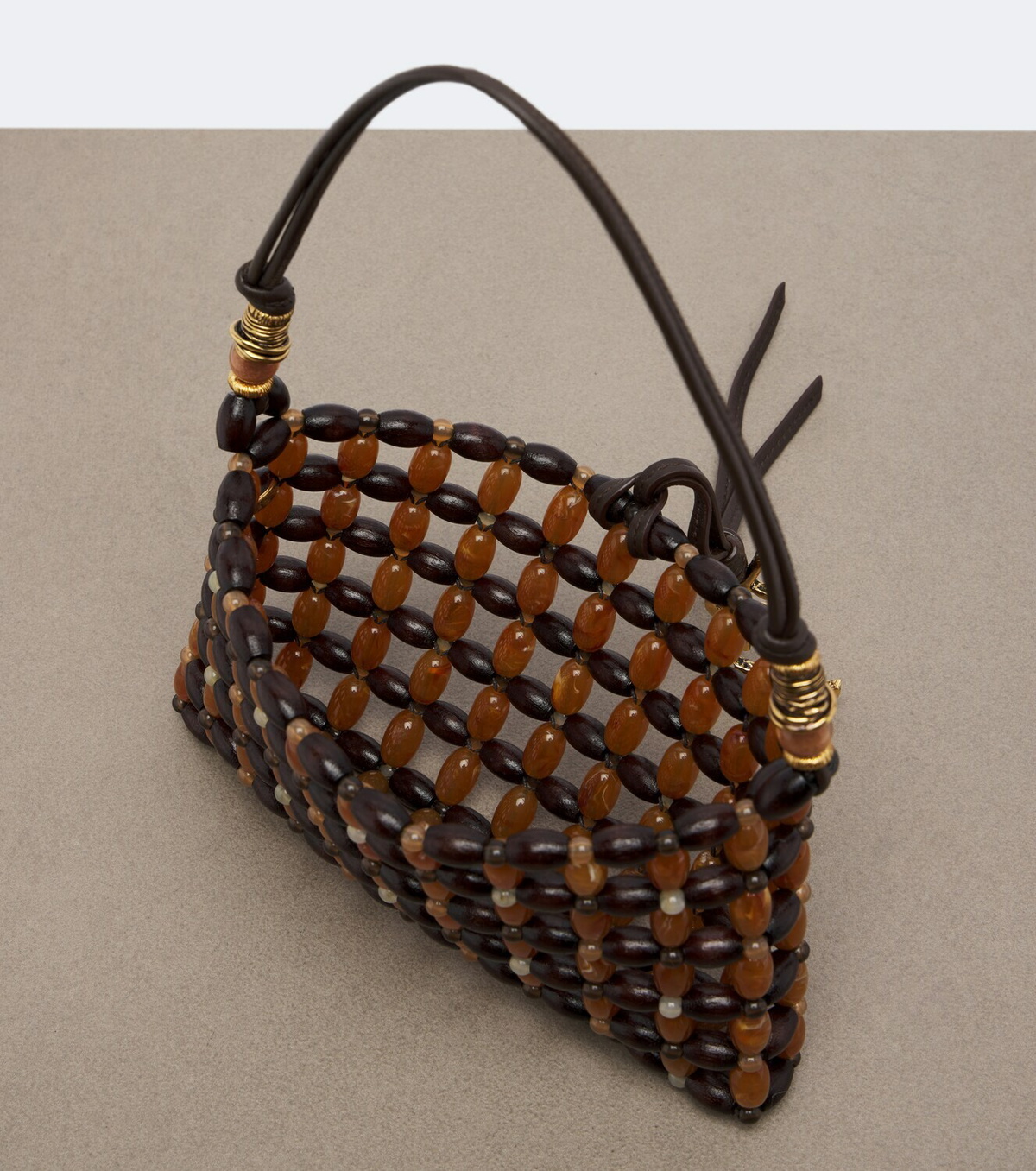 Saint Laurent Cassandre beaded shoulder bag