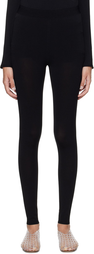 Photo: The Row Black Clizia Leggings