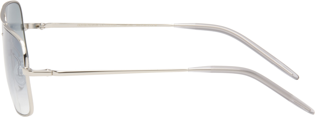 Oliver Peoples Silver Victory II Sunglasses