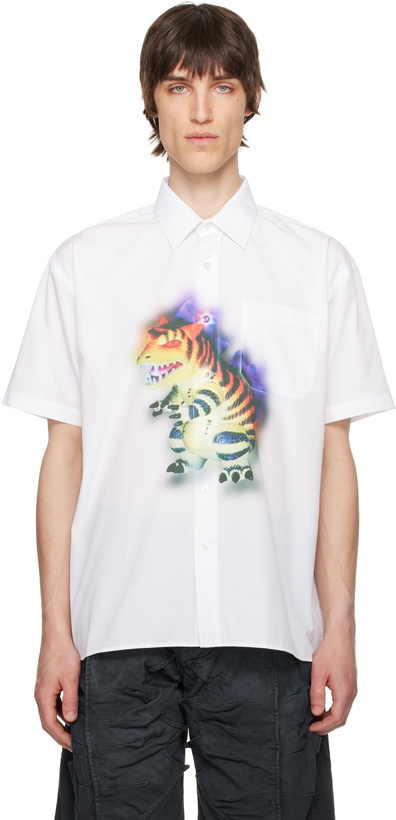 Photo: YAKU SSENSE Exclusive White Chapter 4 Shirt