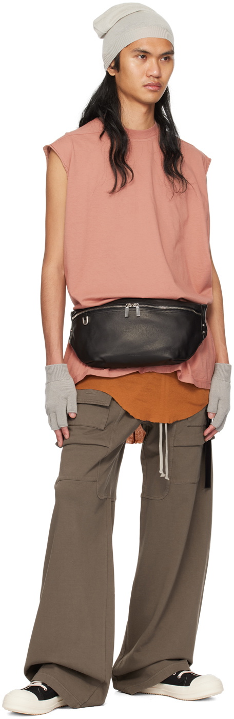 【Rick Owens DRKSHDW】 TARP T New Mens Rick Owens DRKSHDW Tarp T-shirt Sleeveless in Black