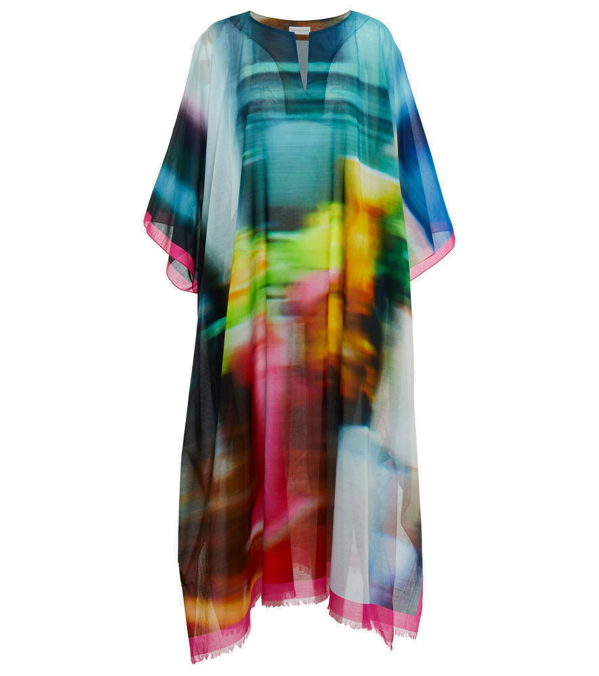 Dries Van Noten - Printed cotton kaftan Dries Van Noten