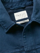 Rag & Bone - Indigo-Dyed Cotton and Hemp-Blend Denim Jacket - Blue
