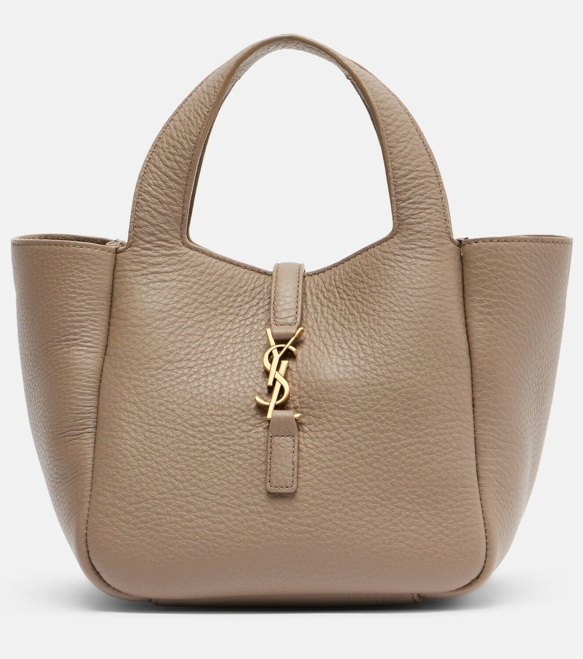 Saint Laurent Le 5 à 7 Bea Baby leather tote bag