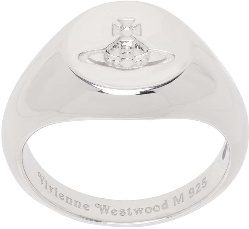 Vivienne Westwood Silver Sigillo Ring Vivienne Westwood