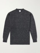 Eleventy - Ribbed Wool-Blend Sweater - Gray