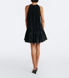 Max Mara Embellished halterneck minidress