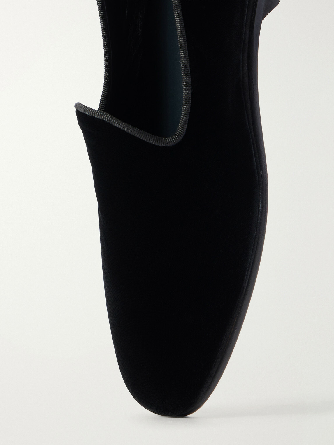 Rubinacci - Velvet Loafers - Black