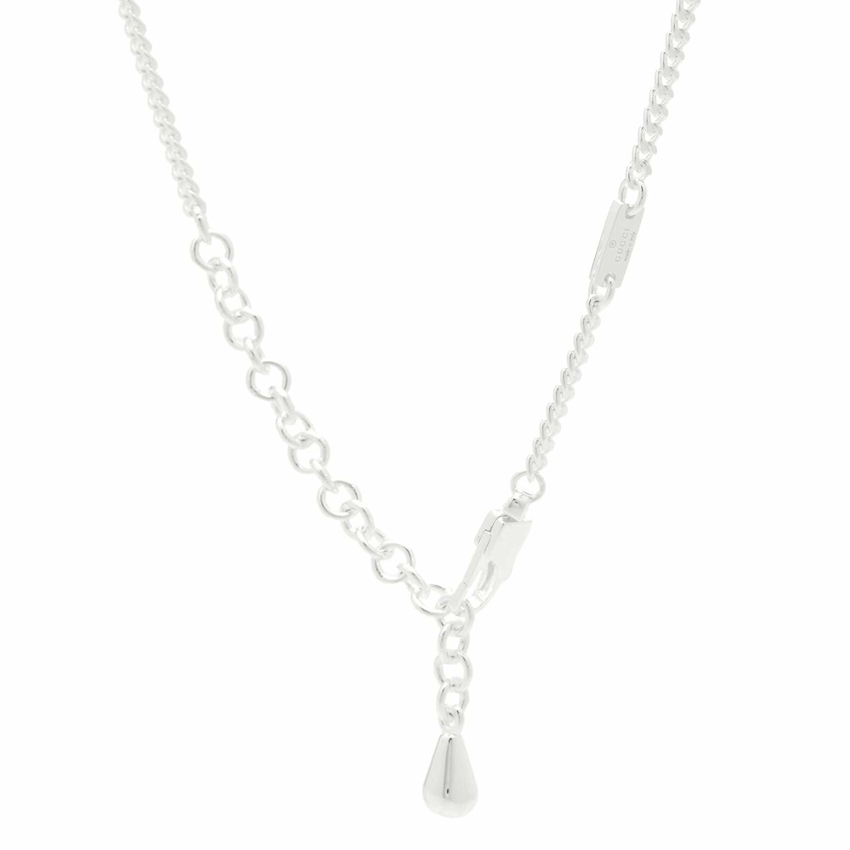 Gucci Women's GG Marmont Necklace in Silver Gucci